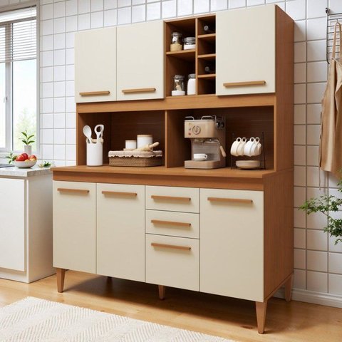 Cozinha Completa 7 Portas 2 Gavetas Toronto
