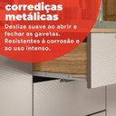 Ver mais imagens de Armário para Cozinha 7 Portas Pitaya Bege/Amêndola/Nude Prime