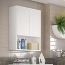 Ver imagem 1 de Armário Lavanderia com 2 Portas Multimóveis Branco