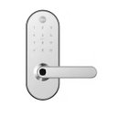 Ver imagem 4 de Combo Fechadura Digital Ymc 420w Branca Biometria, Senha