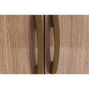 Ver imagem 6 de Guarda Roupa Solteiro 6 Portas e 3 Gavetas C/ Espelho Caju Da136 Branco - Henn