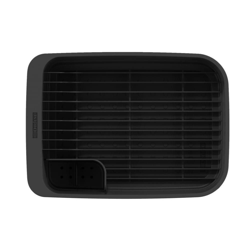 Escorredor de Louças Plástico Preto Utti Ordene - 3