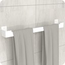 Ver imagem 3 de Kit Acessórios Para Banheiro Branco 5 Peças ELG