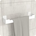 Ver imagem 4 de Kit Acessórios Para Banheiro Branco 5 Peças ELG