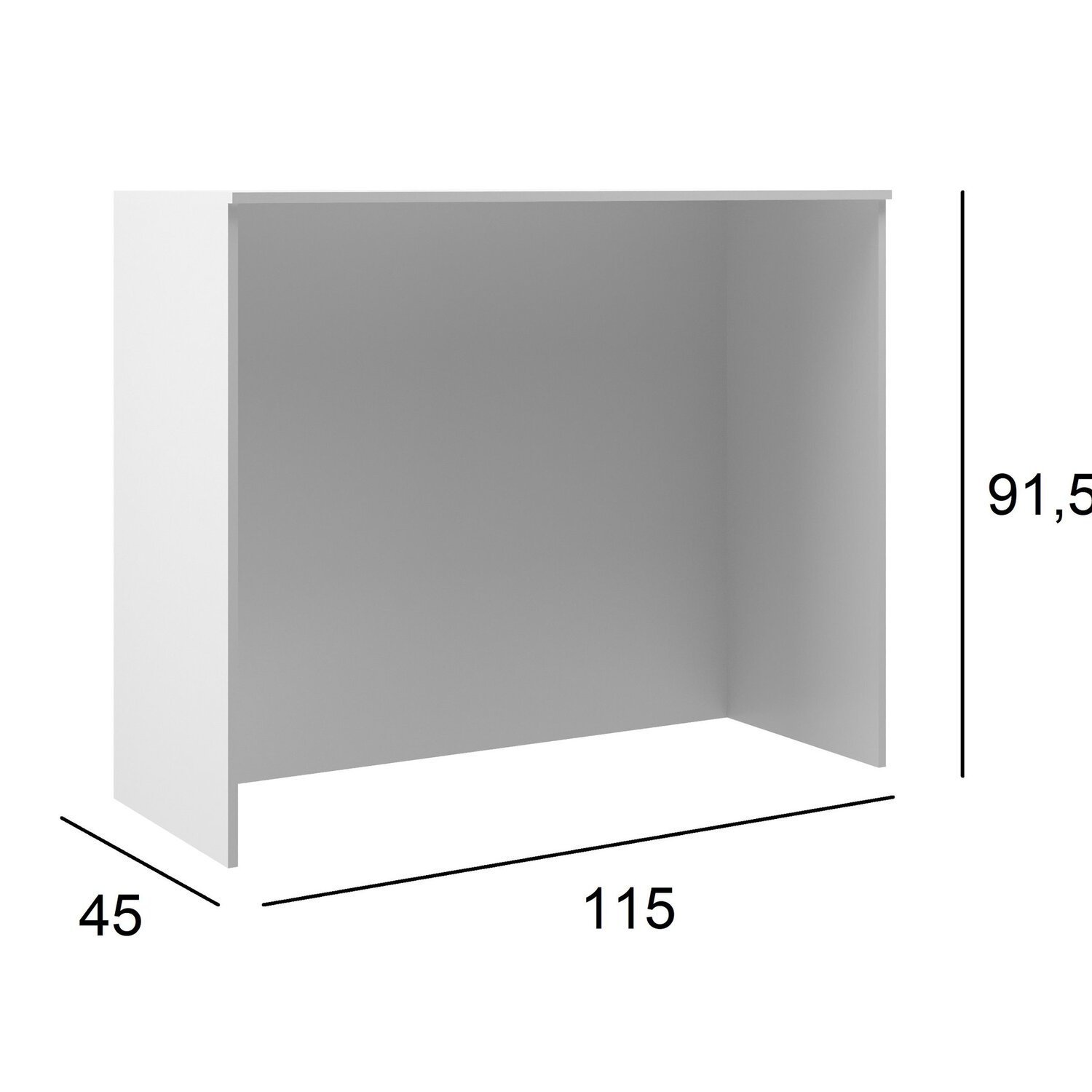 Mesa Bistrô 115 Cm Onix - 4