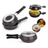 Frigideira Dupla Hamburgueira Omeleteira Antiaderente 14cm - 5