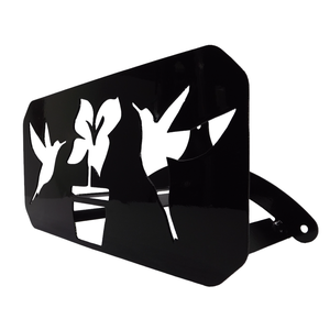 Suporte Mangueira Jardim BEIJA FLOR PRETO ALL STYLE