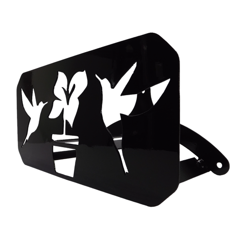 Suporte Mangueira Jardim BEIJA FLOR PRETO ALL STYLE