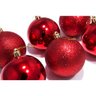 Kit 12 Bolas Vermelhas Enfeite Natalino Árvore Natal 50mm - 3