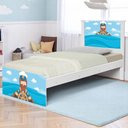 Ver imagem 1 de Cama Solteiro Infantil 195x96cm para Quarto Personagens Marinheiro K02 - D’Rossi
