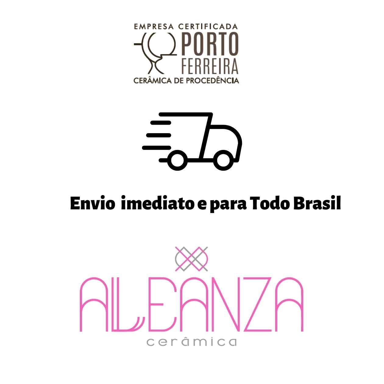 Conjunto com 6 Xícaras de Chá com Pires Naples 250ml Alleanza Cerâmica - 2