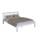 Ver imagem 2 de Cama de Casal Júlia de Madeira Maciça com Lastro Branco