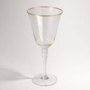 Ver imagem 1 de Conjunto de 6 Taças de Cristal Royal com Borda Dourada 235 Ml