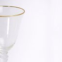 Ver imagem 3 de Conjunto de 6 Taças de Cristal Royal com Borda Dourada 235 Ml