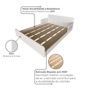 Ver imagem 6 de Cama Infantil Montessoriana Casal New Cori Branco/Cinza Cristal