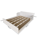 Ver imagem 3 de Cama Infantil Montessoriana Casal New Cori Branco/Cinza Cristal