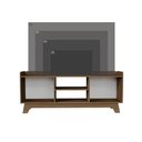 Ver imagem 3 de Rack para Tv até 65'' com 2 Portas 150cm John - Natural/branco