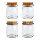 Ver imagem 5 de 4 Porta Tempero Condimento Grande Vidro Grosso Rolha 190ml