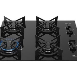 Cooktop a Gás 4 Bocas Fit Line Trempe Iron