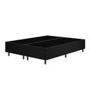 Ver imagem 7 de Conjunto Colchão Ortopédico e Base Box Queen 57x158x198cm Ambar Yescasa Preto