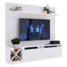 Rack com Painel TV 60" Multimóveis CR25137 Branco - 2