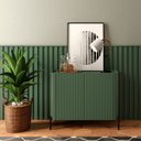 Ver imagem 5 de Painel Ripado Smart 200x120cm F953 Musgo