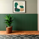 Ver imagem 2 de Painel Ripado Smart 200x120cm F953 Musgo