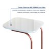 Mesa Lateral de Sofá Roma 37cm X 30m X 70cm - 4