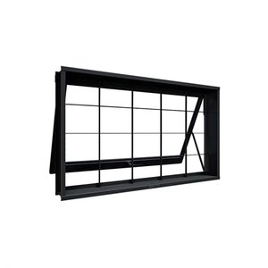 Vitrô Maxim-ar em Aço com Grade Quadriculada 60x80 R120 Tradição