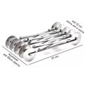 Ver imagem 4 de Cortador para Massa Carretilhas Ajustáveis de Inox 5 Lâminas FRG6520