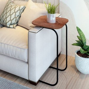 Mesa de Apoio de Sofá Roma para Sala de Estar