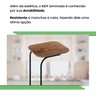 Mesa de Apoio de Sofá Roma para Sala de Estar - 4