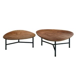 Conjunto com 2 Mesas de Centro Folha - 2