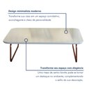 Ver imagem 7 de Mesa de Centro Roma 90cm X 50cm X 33cm