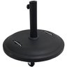 Base para Ombrelone Redonda 50cm com Rodinhas 26kg Encaixe 38mm a 55mm Importway Iwbo-50 - 1