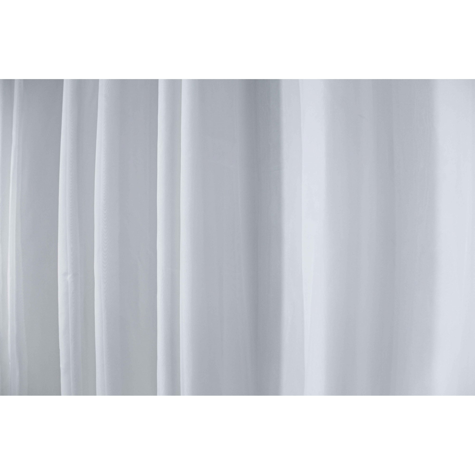 Cortina Voil com microfibra 2,30 altura x 5,76 largura Branca - 2