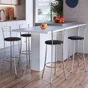 Ver imagem 1 de Kit 4 Banquetas Altas Cromadas Bc26/a - A101