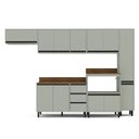 Ver imagem 2 de Cozinha Compacta 6 Peças 250044 com Tampo Koya Verde Oliva Politorno Móveis