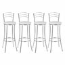 Kit 4 Banquetas Altas Cromadas Bc26/a - A102 - 4