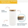 Kit de 7 Potes de Vidro Herméticos Tampa de Bambu - Oikos U - 3