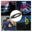 Ver imagem 6 de Lanterna Cabeça Led Recarregável Fita Ajustável