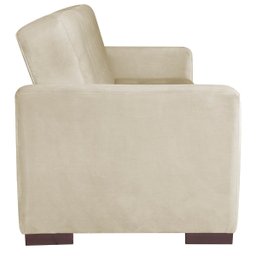 Sofá Cama 3 Lugares Jobim Linho - Doce Sonho Móveis SOFÁ CAMA SOFÁ 3 LUGARES Bege - 7