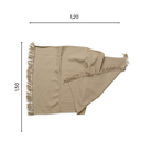 Ver imagem 3 de Manta Decorativa Versátil 100% Algodão 1,20 X 1,50 Naturalle São João