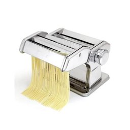 Maquina Macarrao Preparar Massas Cilindro Inox Manual 3 Tipos Lasanha Talharim Multiuso Caseira - 4