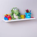 Ver imagem 2 de Prateleira Branca 40 X 20cm com Suporte Mao Francesa