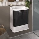 Ver imagem 1 de Gabinete para Banheiro em Plástico com Lavatório Fit Astra sem Torneira