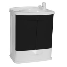 Gabinete para Banheiro em Plástico com Lavatório Fit Astra sem Torneira - 2