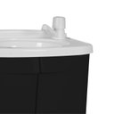 Ver imagem 3 de Gabinete para Banheiro em Plástico com Lavatório Fit Astra sem Torneira