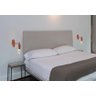 Luminária Arandela Parede Cama Mesa Branco Dourado Aluminío - 5