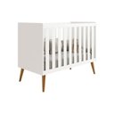 Ver imagem 6 de Quarto de Bebê Completo com Guarda Roupa 3 Portas 2 Gavetas, Cômoda 4 Gavetas e Berço Isis